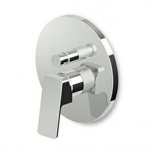 ZIN096 - R97800 Встраиваемый однорычажный смеситель для ванны и душа с переключателем, для универсального встраиваемого корпуса Zetasystem R97800. Zucchetti Jingle