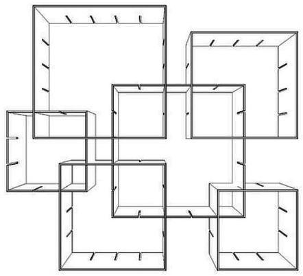 Müller Small Living Модульный книжный шкаф  Kx200-312  - Вид №17