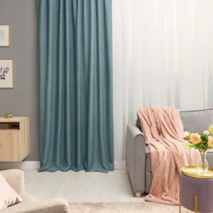 Штора на ленте Inspire Sely 200x280 см цвет сине-зелёный Aqua 2 82485658 STLM-2147501