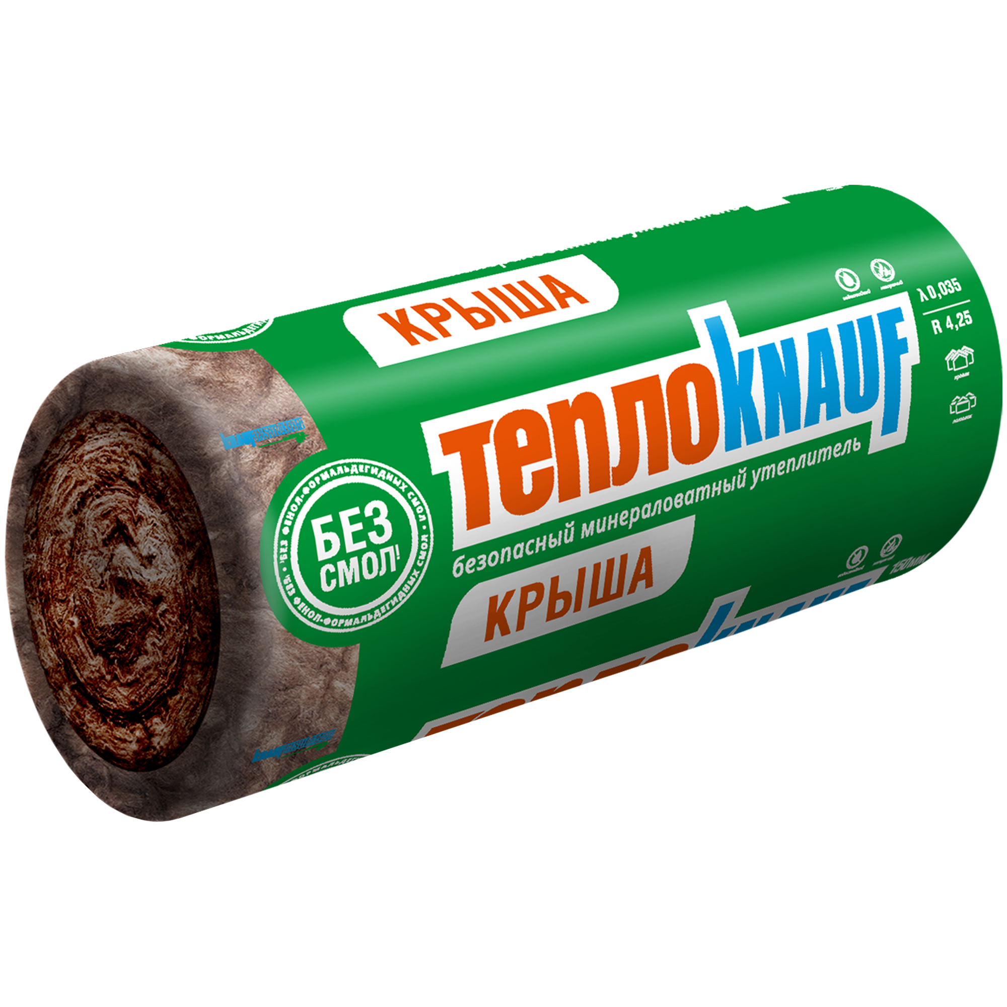 KNAUF INSULATION Утеплитель для кровли минеральный 150 мм 5 м² 18482108 STLM-0010978