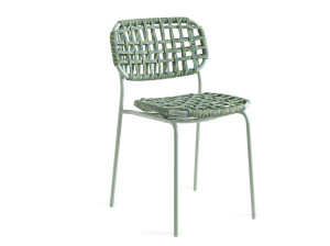 Полипропиленовый плетеный садовый стул