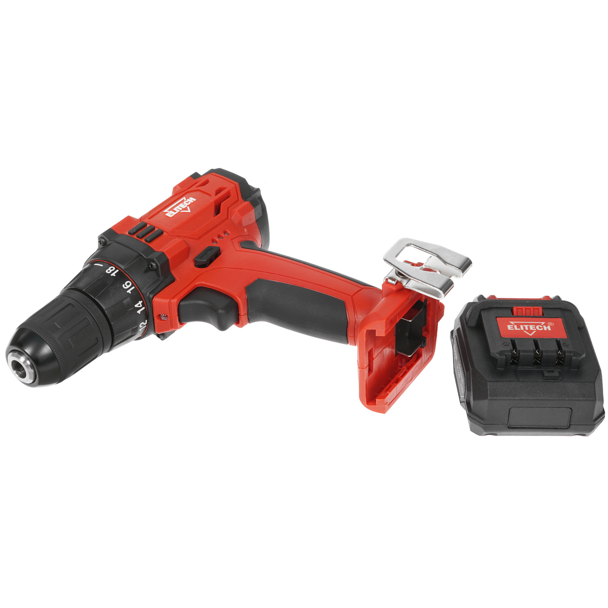 Дрель-шуруповерт Elitech ДА 12СЛ2 8195422 STDN-0113068 - Вид №4