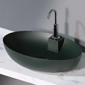 L604143 Накладная раковина на столешницу  овальная A. e T. Italia ELITE