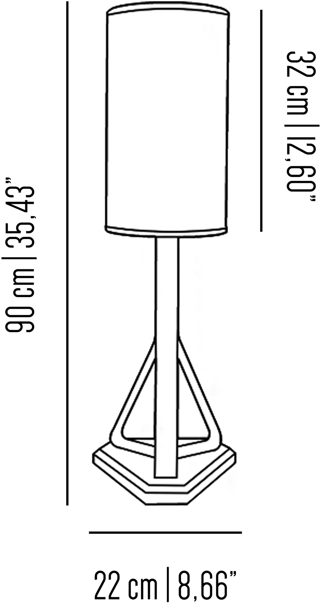 Il Bronzetto Светодиодная настольная лампа из пвх Timeless Ruz02 - Вид №3