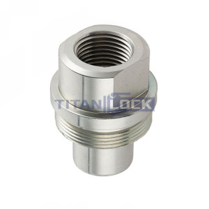 1/4in, БРС серия L (TGW) резьбовая, ниппель, оцинк. сталь TL2LM TITAN LOCK