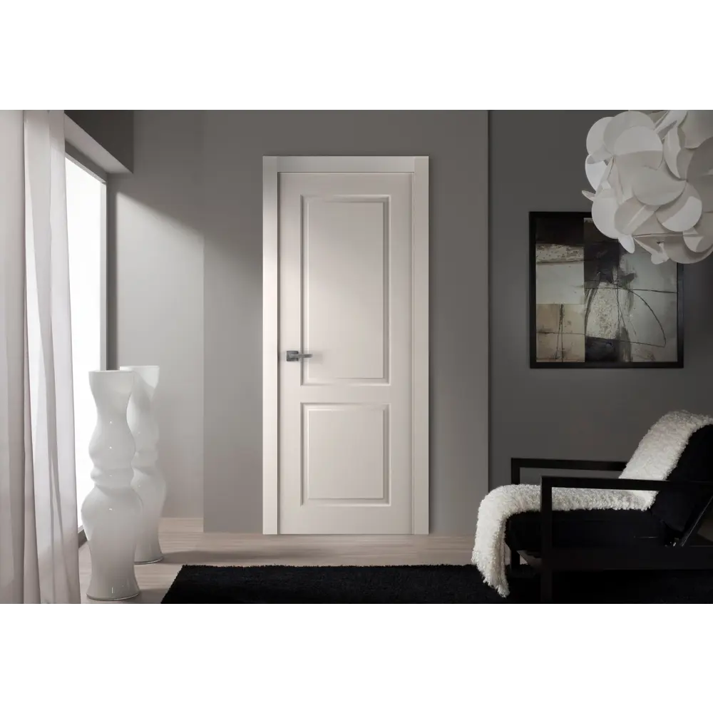 BELWOODDOORS Межкомнатная дверь «Австралия» белая с замком 81953988 STLM-0015148 - Вид №5
