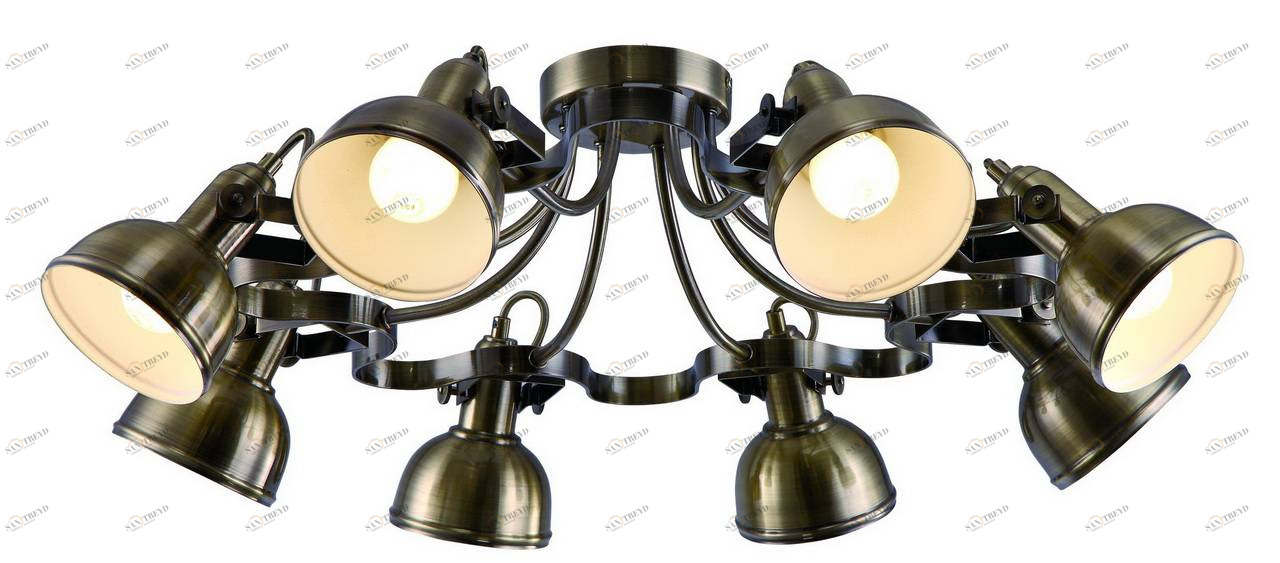 Потолочная люстра Arte Lamp Martin A5216PL-8AB ARTE LAMP ДИЗАЙНЕРСКИЕ, MARTIN 058594 Бронза 