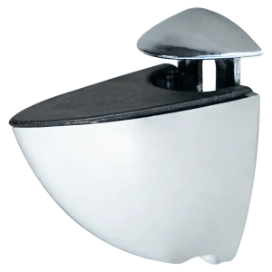 Полкодержатель Пеликан 40x22x40 мм ЦАМ цвет xром