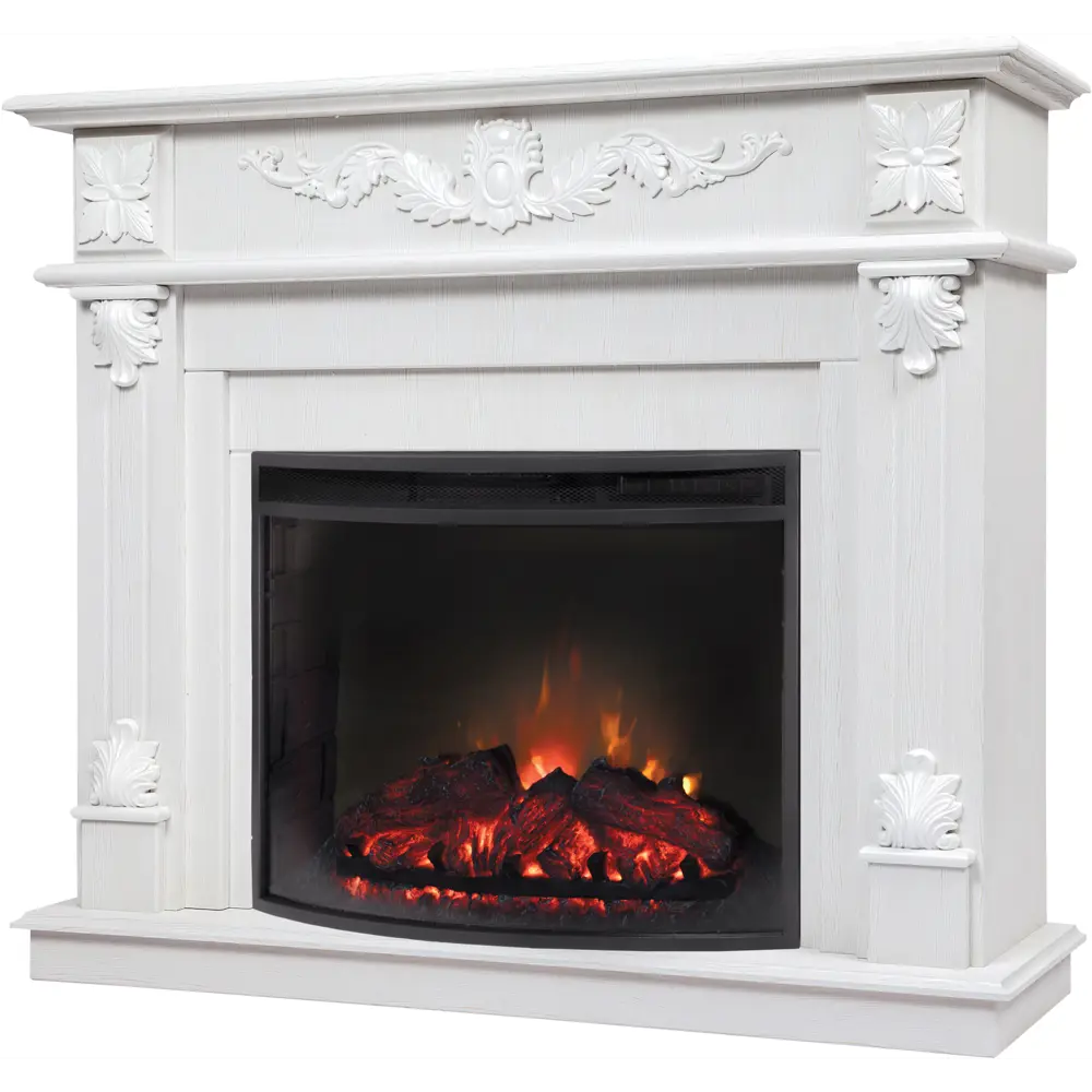 REALFLAME Philadelphia 26 - Портал для электрокамина венге/белый 17116368 STLM-0007528 - Вид №6