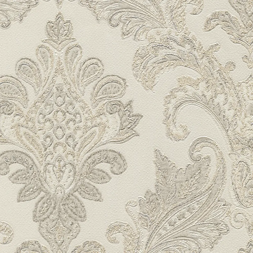 WALL UP Dalia - флизелиновые обои бежевые с текстурой тиснения 87894120 STLM-0076048 - Вид №1