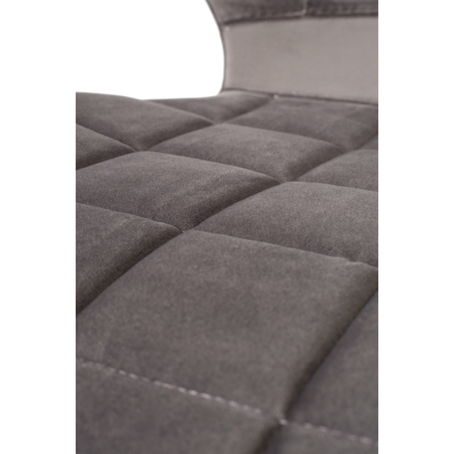 Стул OMG Velvet серый Zuiver 1100365 - Вид №4