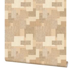 Обои виниловые Palitra Home Sahara бежевые 0.53 м 196-28
