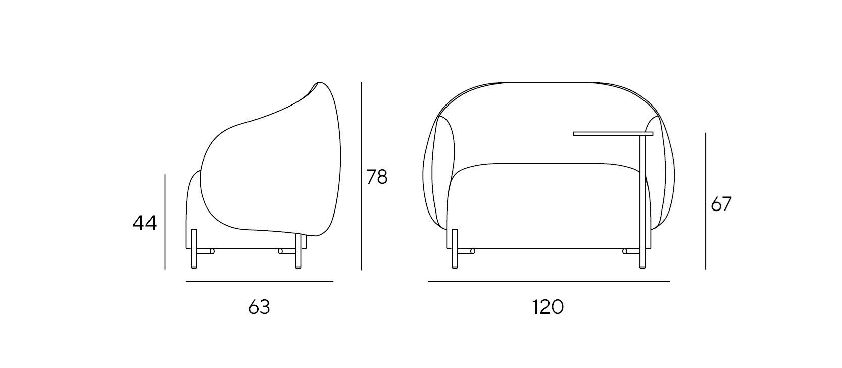 Кожаный диван Innova Imbottiti Mella ARCH-00046789 - Вид №2
