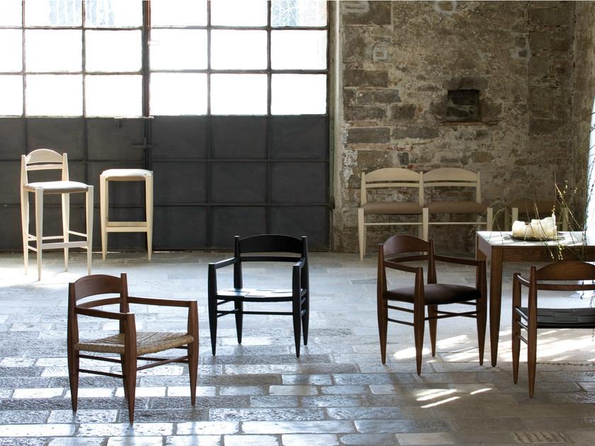 Billiani Кресло из ясеня с подлокотниками Vincent v. g. 441 - Вид №5