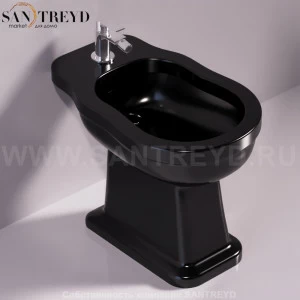 LO923NERO Биде напольное Londra Simas