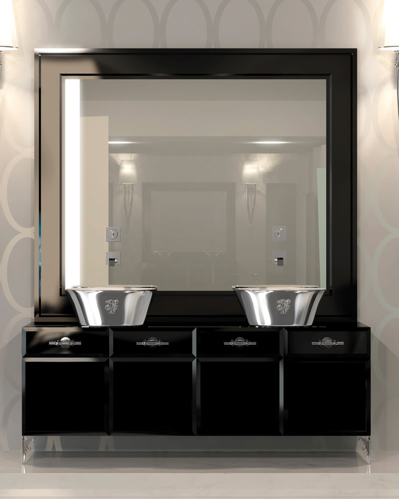 Marienbad Консольный умывальник с зеркалом Visionnaire  - Вид №1