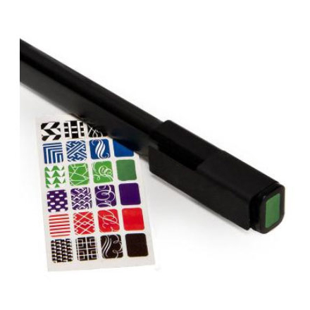 Ручка-роллер Moleskine CLASSIC PLUS (EW41A07) 0.7мм прямоугол. черный черные чернила блистер 385430 - Вид №3