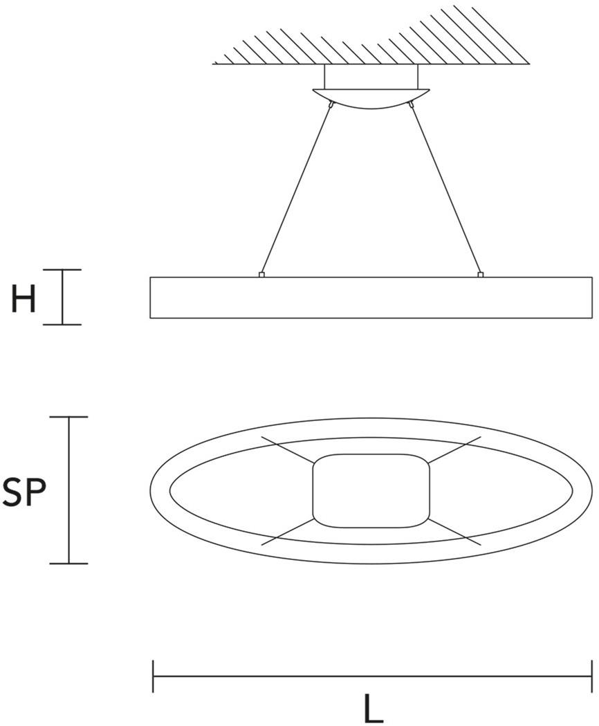 Masiero Светодиодный подвесной светильник из дуба Libe sun-id-1406514 - Вид №1