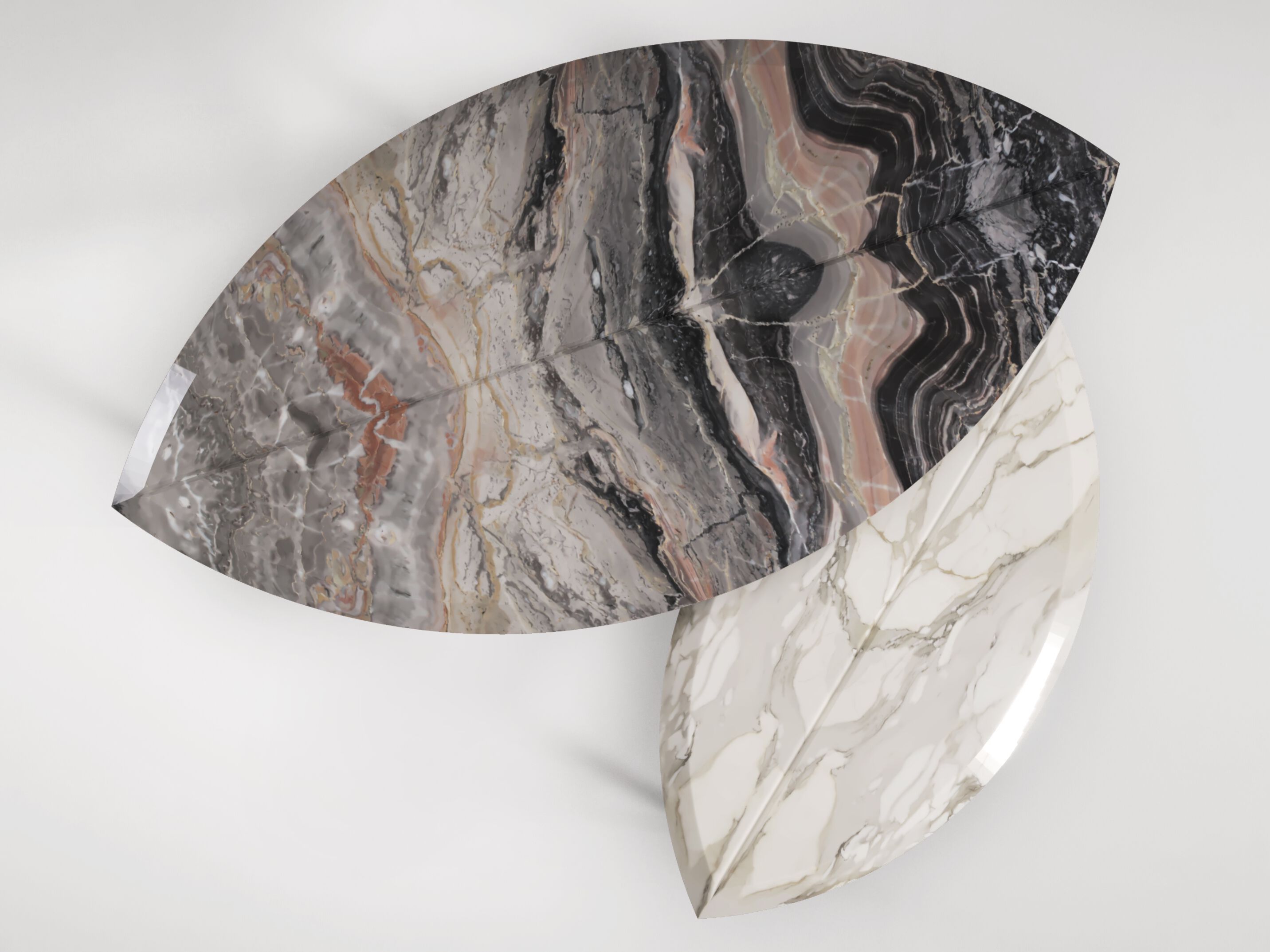 Мраморный журнальный столик Secolo BOOK 1&2 ARCH-00100005 - Вид №1