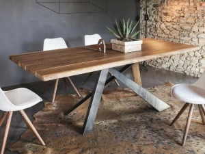 AltaCorte Прямоугольный обеденный стол из ореха Ecolab 2 Lb-ta850182l