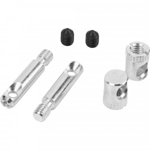 10948233 Набор мебельный №5 для стяжки фасада ДСП 18 мм, металл, цвет хром, 2 шт.