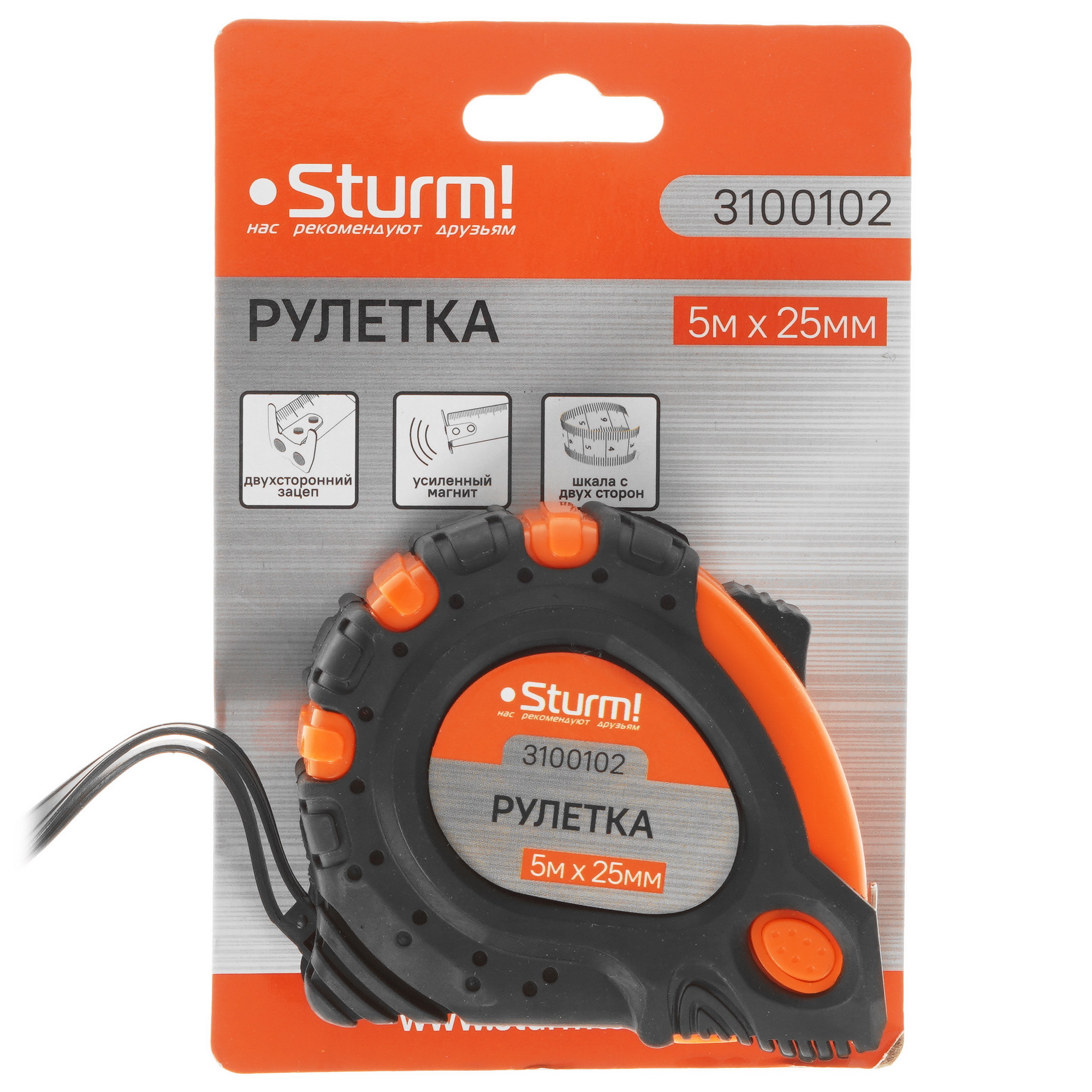 Рулетка Sturm! 3100102 8108081 STDN-0002314 - Вид №4