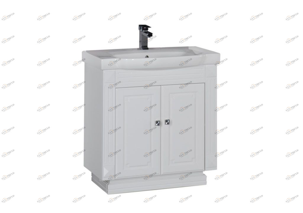 Тумба под раковину Aquanet Фредерика 80 белый sun-id-271902