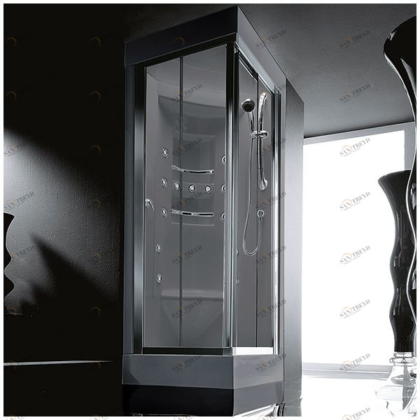 Душевая кабина Gruppo treesse Acquazzurra 90 STB-B7587S-SE белая с баней и гидромассажем угловая левая STBB7587SSE