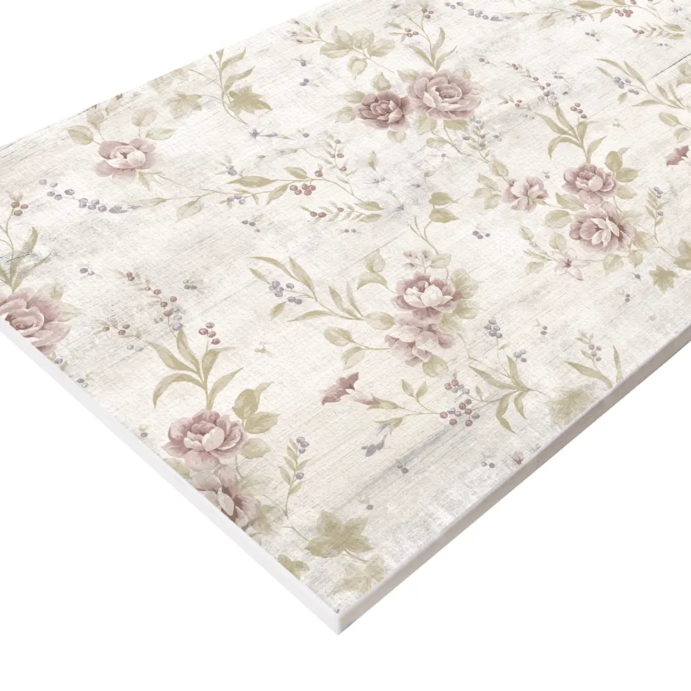 Плитка настенная «Прованс» 25х45 см 1.46 м2 цвет бежевый/розовый LB CERAMICS STLM-2158318 - Вид №1