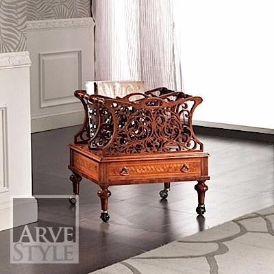 Arvestyle Полка для журналов из массива дерева Matthews Br-2209 - Вид №1