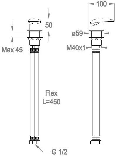 Fir Italia Напольный пульт дистанционного управления Synergy open 93 9351050 - Вид №1