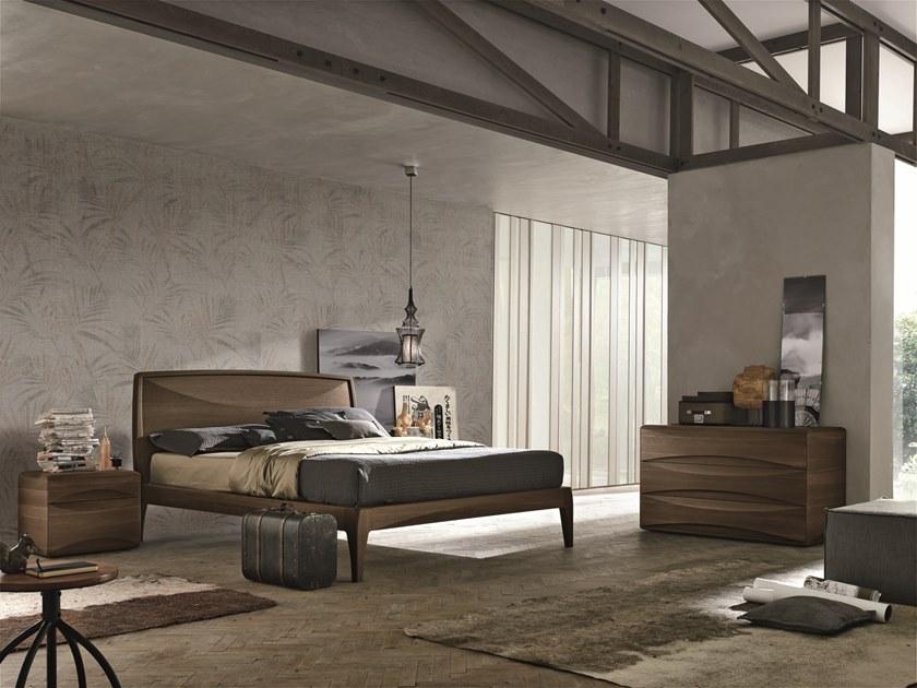 Gruppo Tomasella Прямоугольная прикроватная тумбочка из дуба с ящиками Sidney sun-id-1352939 - Вид №1