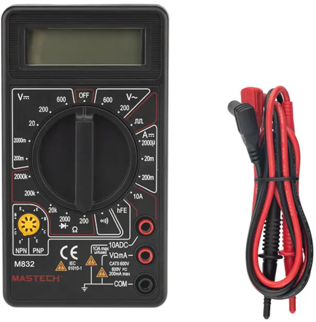 90449309 Мультиметр портативный Mastech M832 STLM-0845729