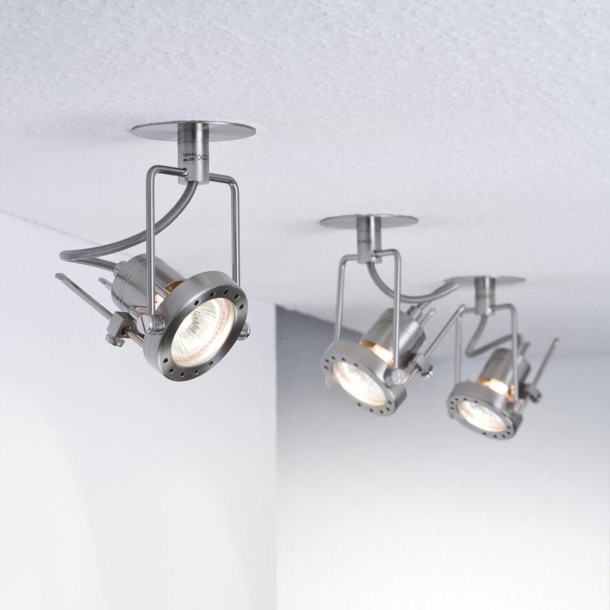 Спот встраиваемый светодиодный 3 шт серый Techno 98902 PAULMANN TECHNO 00-3890996 Серый - Вид №1