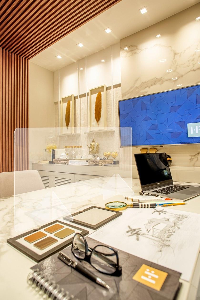 Slalom Настольная перегородка из акрилового стекла sun-id-1464153 - Вид №1