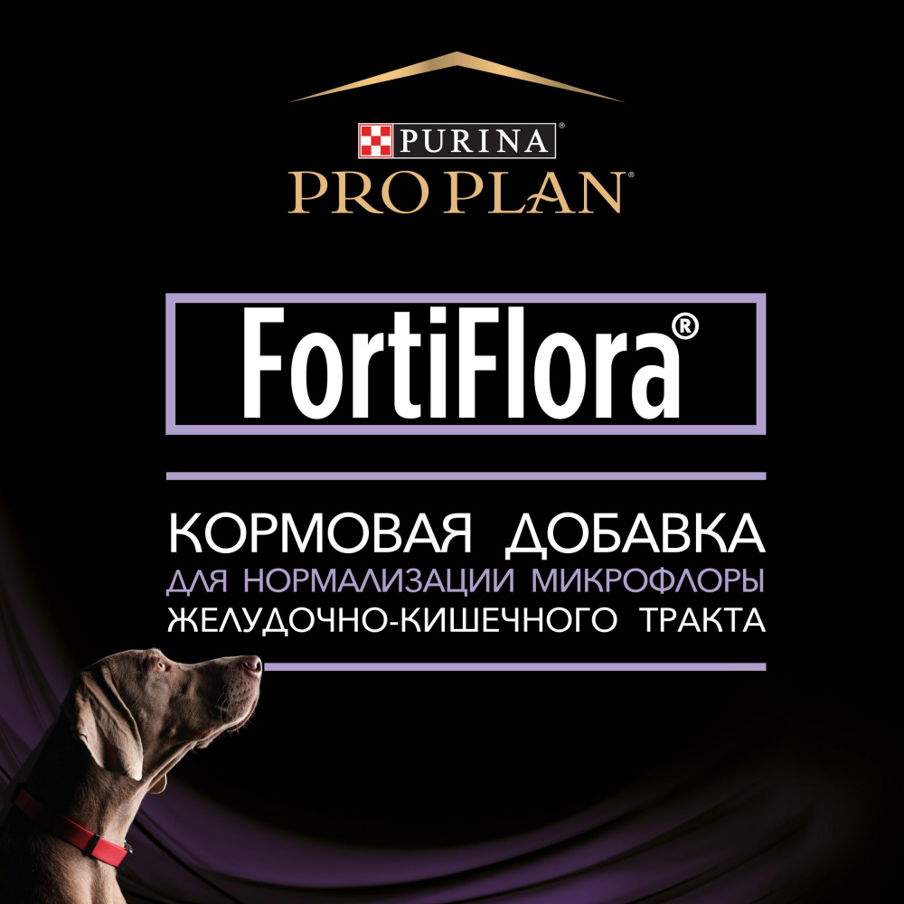 ПР0026288 Пищевая добавка для собак и щенков Veterinary Diets Forti Flora 30г Pro Plan  - Вид №3