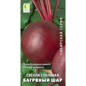 Семена свеклы ПОИСК Багряный шар - среднеспелый сорт с тёмно-бордовой мякотью 89346716