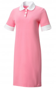 64666 Платье-поло трикотажное цвет PINK (розовый) GRACE  Одежда для обслуживающего персонала  размер 46 (M)