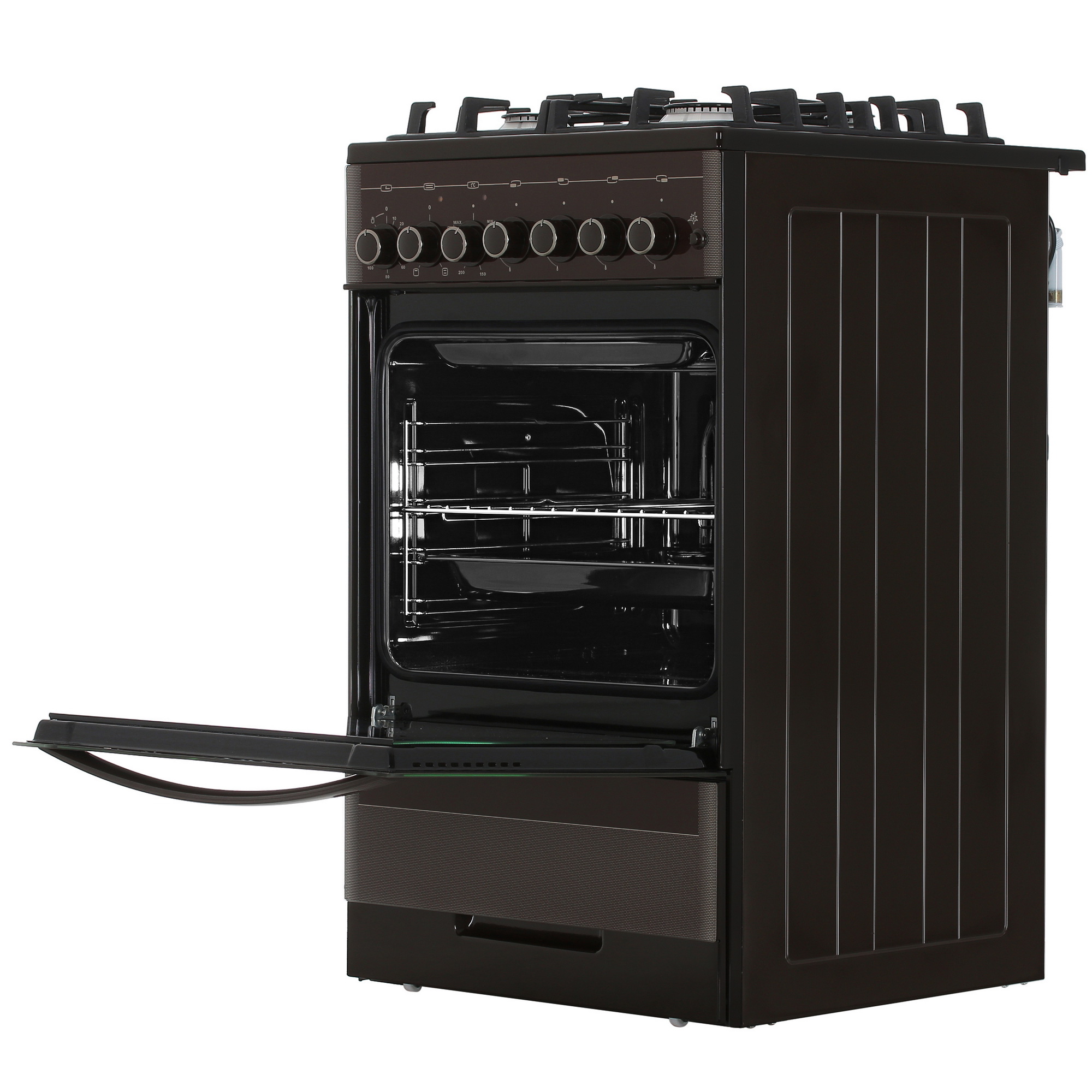 1089369 Комбинированная плита Gefest 5502-02 0045 коричневый STDN-0144472 - Вид №4