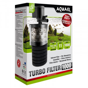 ПР0016013 Внутренний фильтр TURBO FILTER 1000 для аквариума 150 - 250 л (1000 л/ч, 11 Вт, h = 110 см) AQUAEL