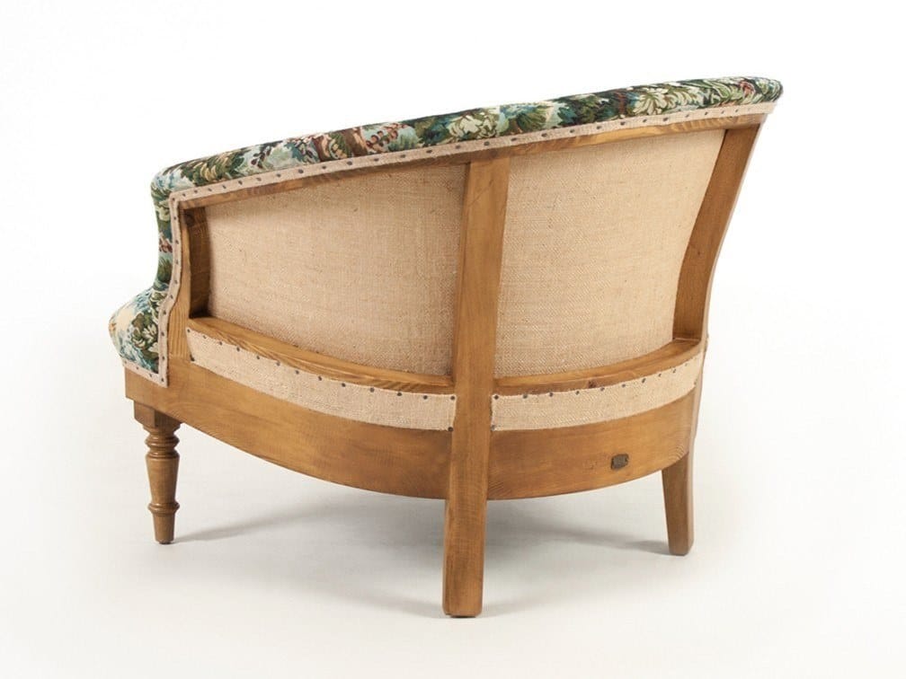 Бархатное кресло с подлокотниками CREARTE COLLECTIONS Хлопковая эссенция ARCH-00004832 - Вид №6