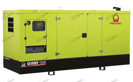 Дизельный генератор Pramac GSW165P в кожухе sun-id-1035445