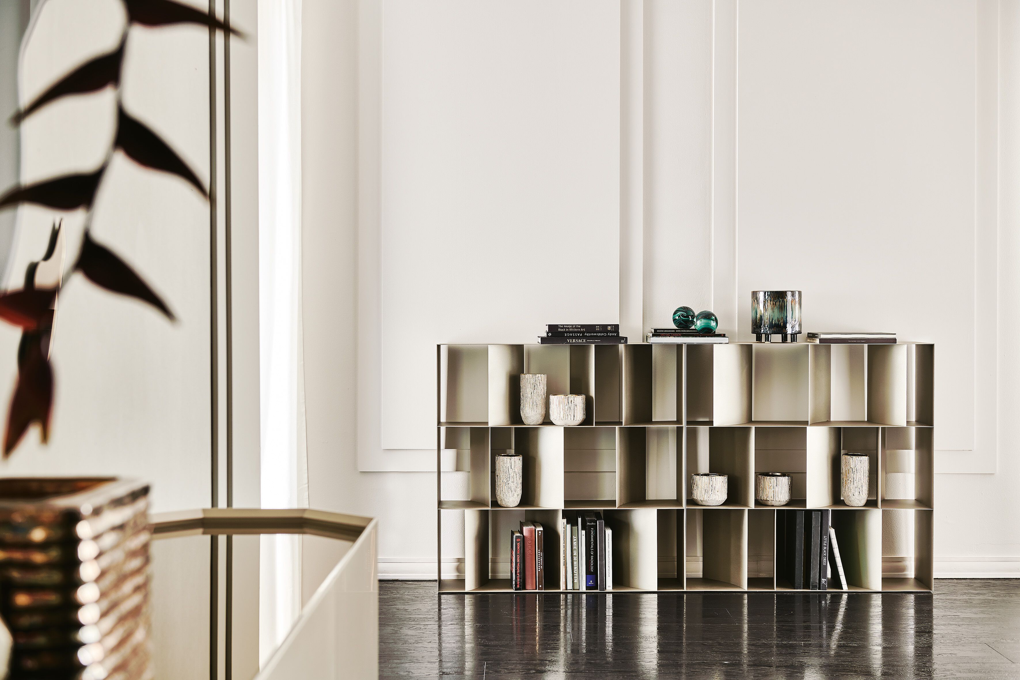 Самонесущий книжный шкаф из нержавеющей стали Cattelan italia NAUTILUS ARCH-00043332 - Вид №2