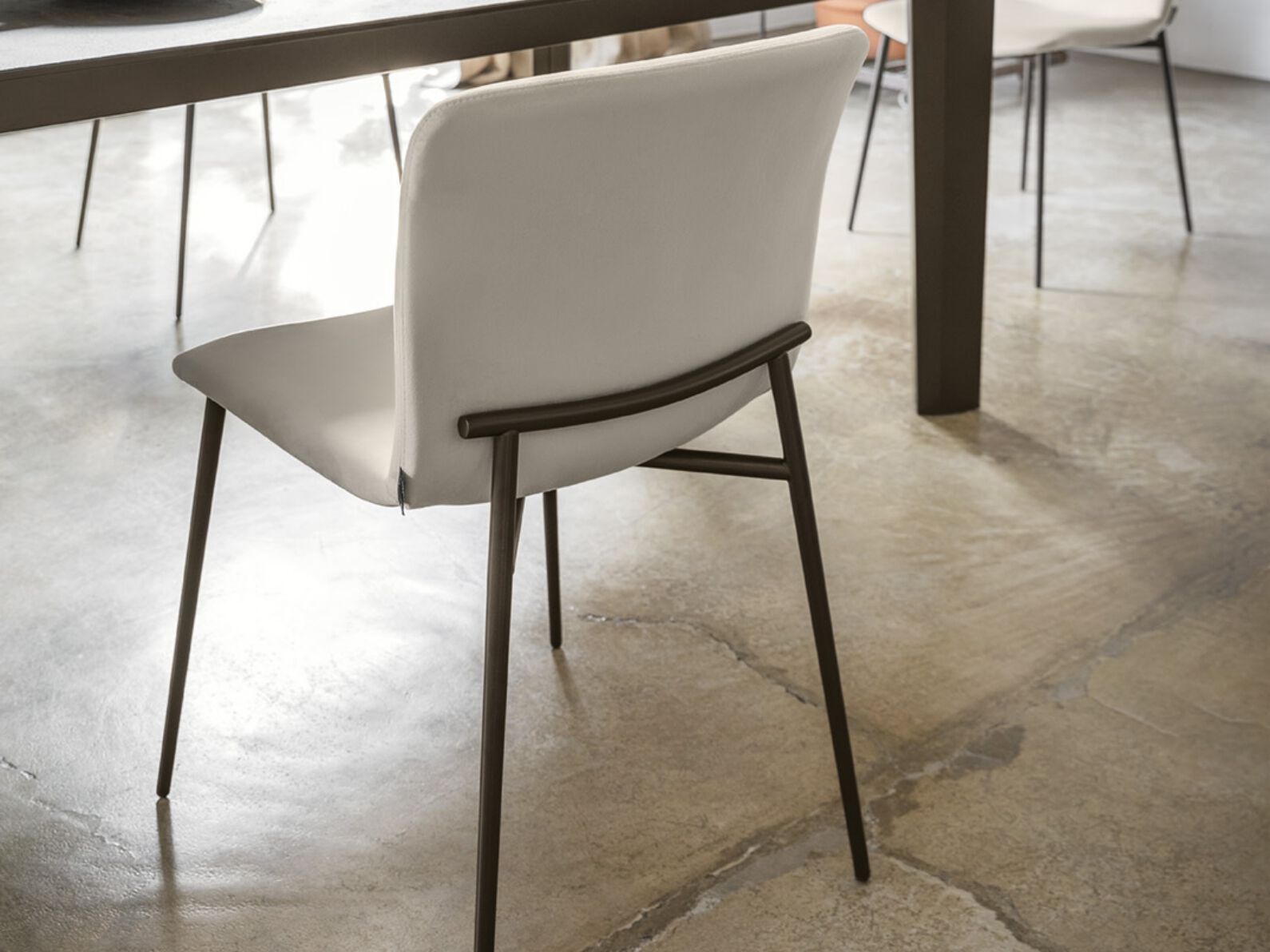 Мягкий стул из ткани Calligaris LOVE ARCH-00058121 - Вид №4