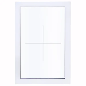 Окно пластиковое ПВХ Deceuninck глухое 900x600 мм (ВхШ) однокамерный стеклопакет белый/белый
