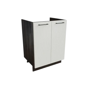91651188 Напольный шкаф с 2 дверцами под мойку Сурская мебель Айленд 60x81.6x47.4 см ЛДСП цвет дуб кальяри/айленд STLM-1543836
