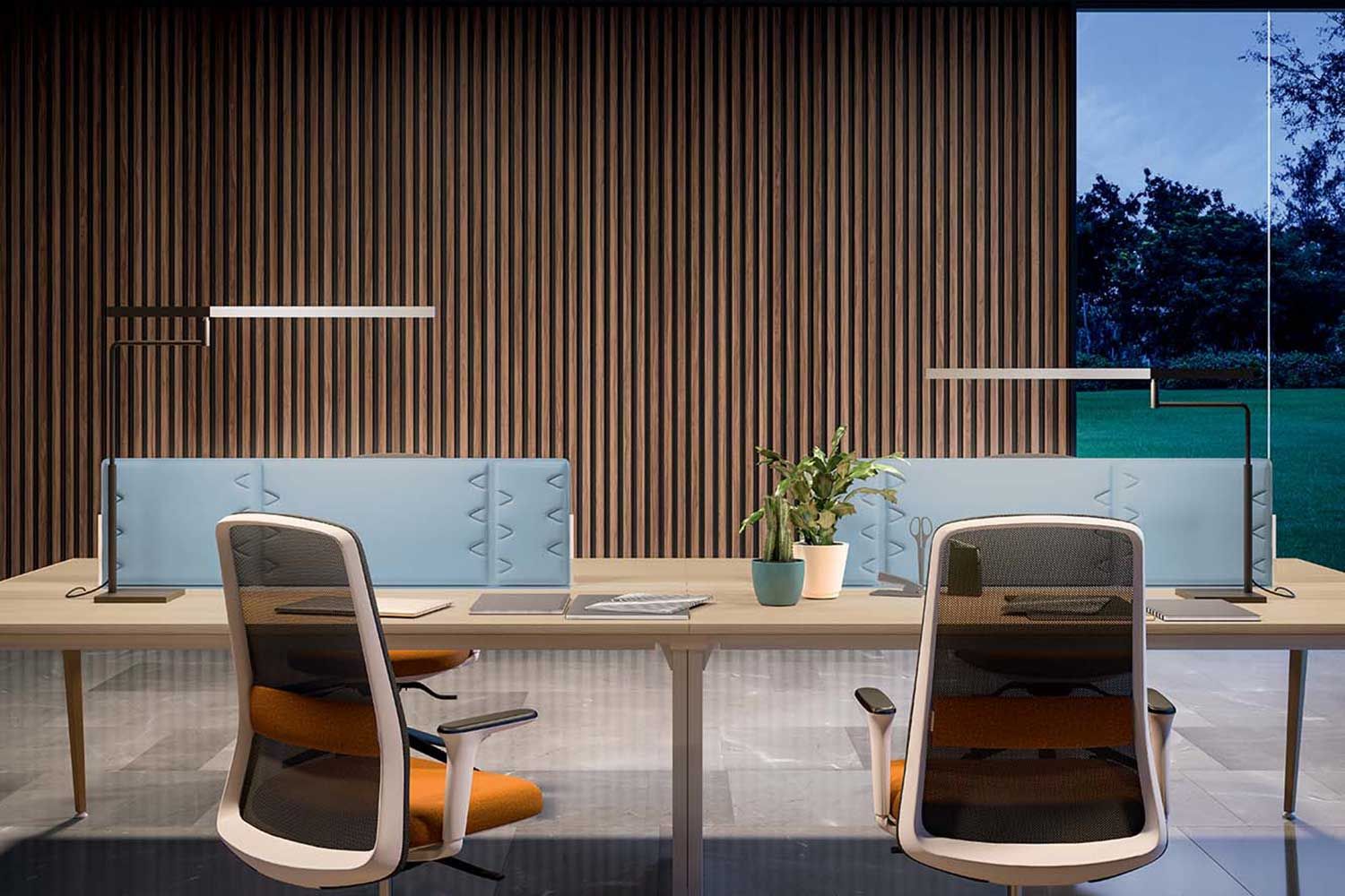 Алюминиевая светодиодная настольная лампа Quadrifoglio Group Design Lighting ARCH-00058818 - Вид №1