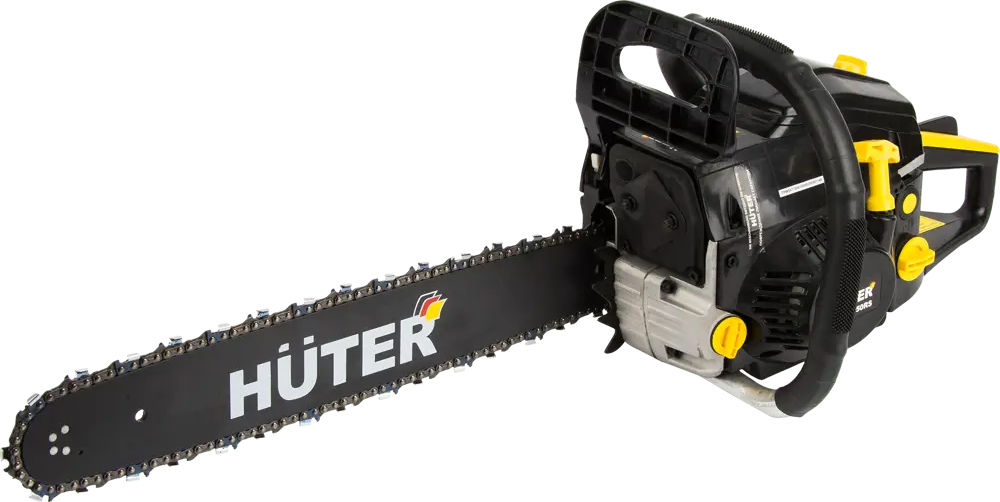 Бензопила Huter BS-2.8/50RS с шиной 50 см и мощностью 3,8 л.с. 82770991