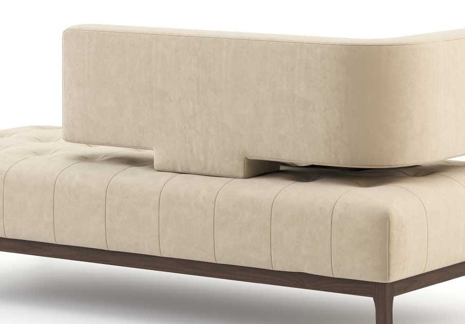 Бархатная мягкая спальная кровать Stylish Club Passione ARCH-00142140 - Вид №4