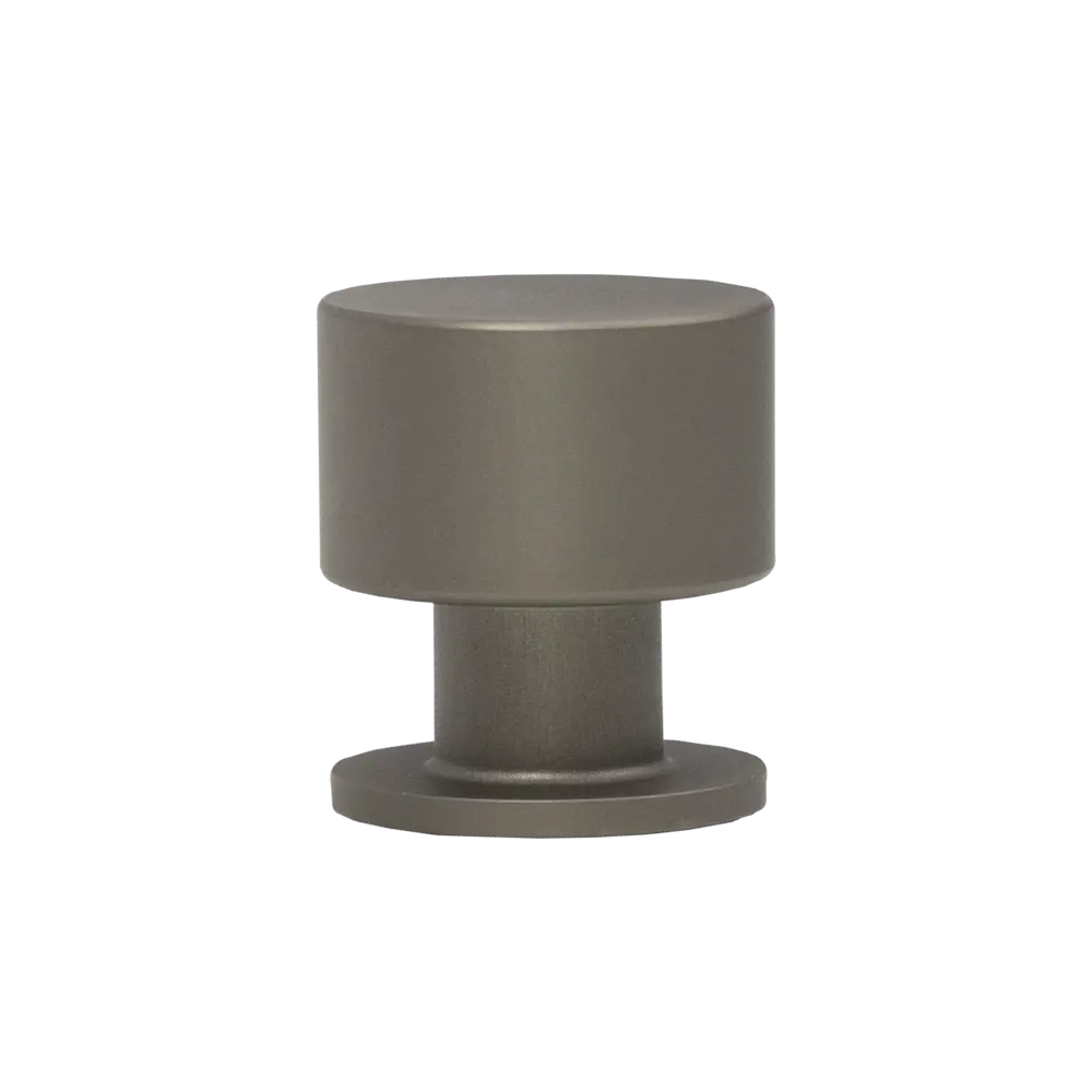 Мебельная ручка-кнопка AKS Лион в стиле никель 88909448 STLM-1531587 - Вид №1